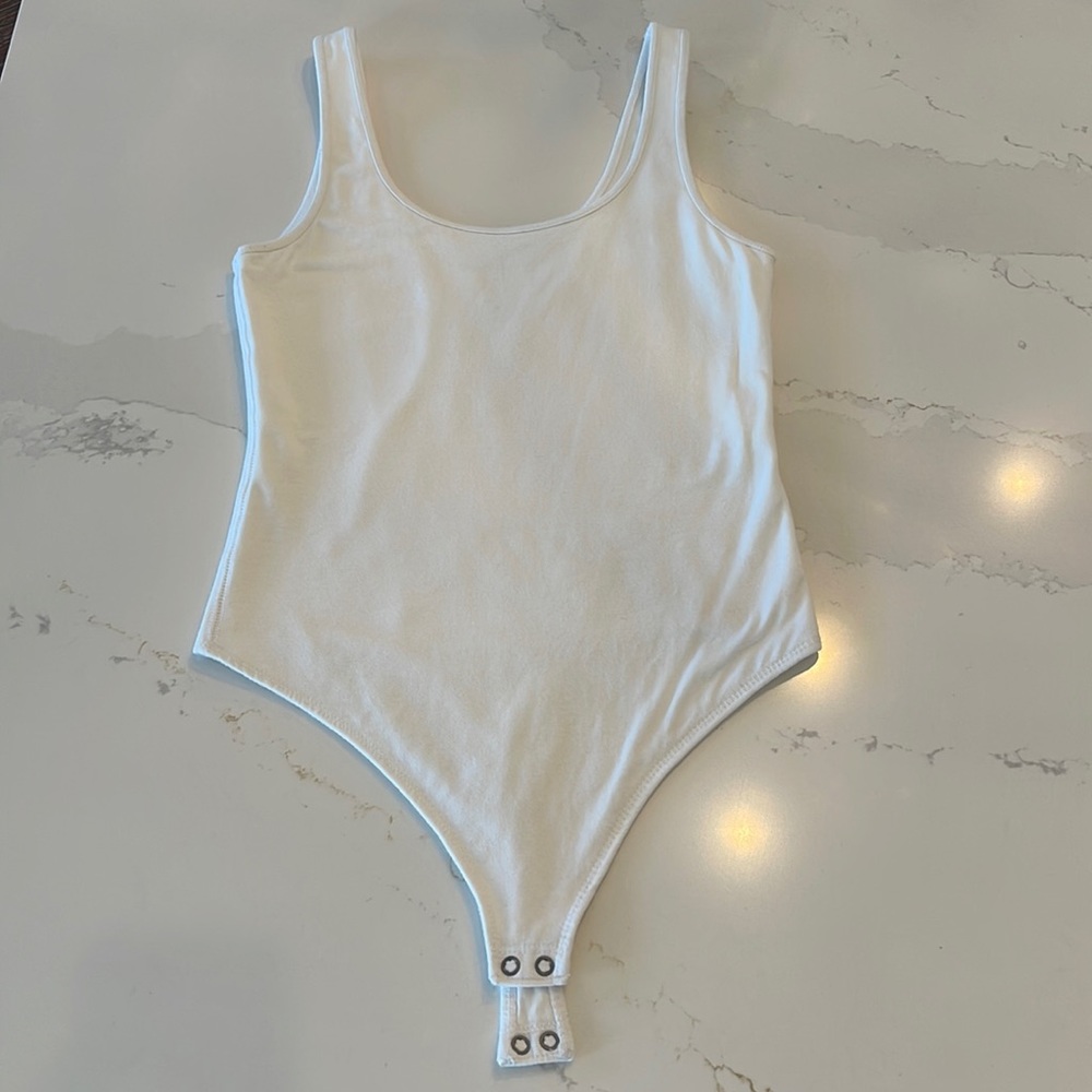 Abercrombie White Bodysuit